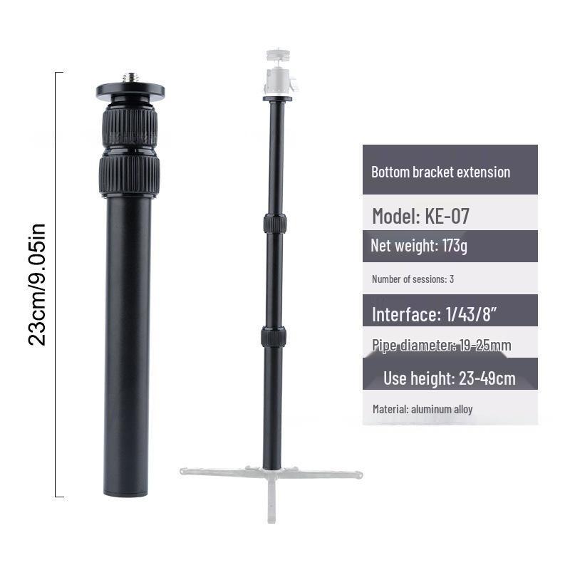 Universal Stabilizer Extension Pole: Handheld Selfie Stick & Tripod for DJI, Feiyu, Zhiyun, Action Camera Photography