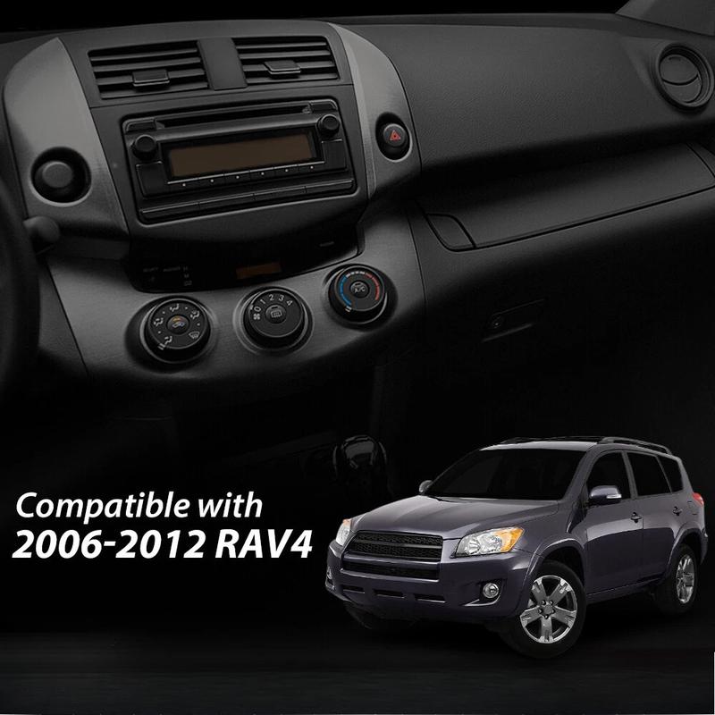 Fit For Toyota RAV4 2006 2007 2008 2009 2010 2011 2012 Center Dash A/C Heater Air Vent Cover Trim Bezel Black 55663-42020