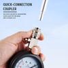 0-300PSI Engine Compression Tester Kit Engine Compression Tester, 8PCS Engine Cylinder Pressure Gauge for Petrol Gas Engine