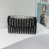 Classic Polyester Chain Shoulder Bag With Sparkling Water Drill For Casual Streetwear