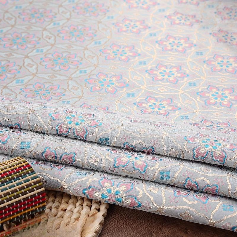 Brocade Jacquard Fabric Satin Children's Clothing Hanfu Clothing Apparel Sewing Fabric Wholesale Cloth Meters Diy Material