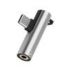 Ramidos Adapter Charge and Headphone 2 In 1 Type-C To 3.5mm Head Aux Audio USB C Cable