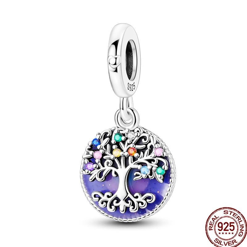 Copper Tarot Star Moon Sun Cross Bible Holy Blessing Amulet Beads Fit 3Mm Pan Original Bracelet Diy Gift