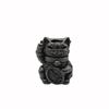 Mascot Lucky Cat Brass Knife Beads EDC DIY Paracord Woven Bracelets Lanyard Pendants Accessories Outdoor Tool Hangings Jewelry