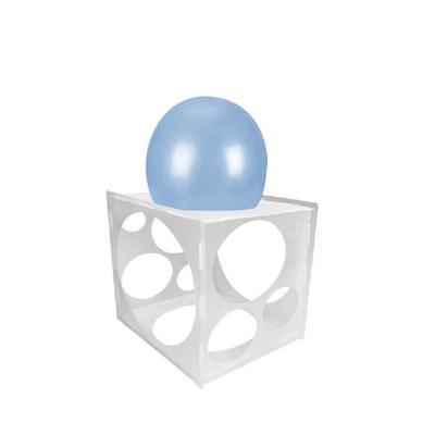 11 Holes Balloon Sizer Box Balloons Measuring Measurement Tool Square Stable Cube Wedding Party