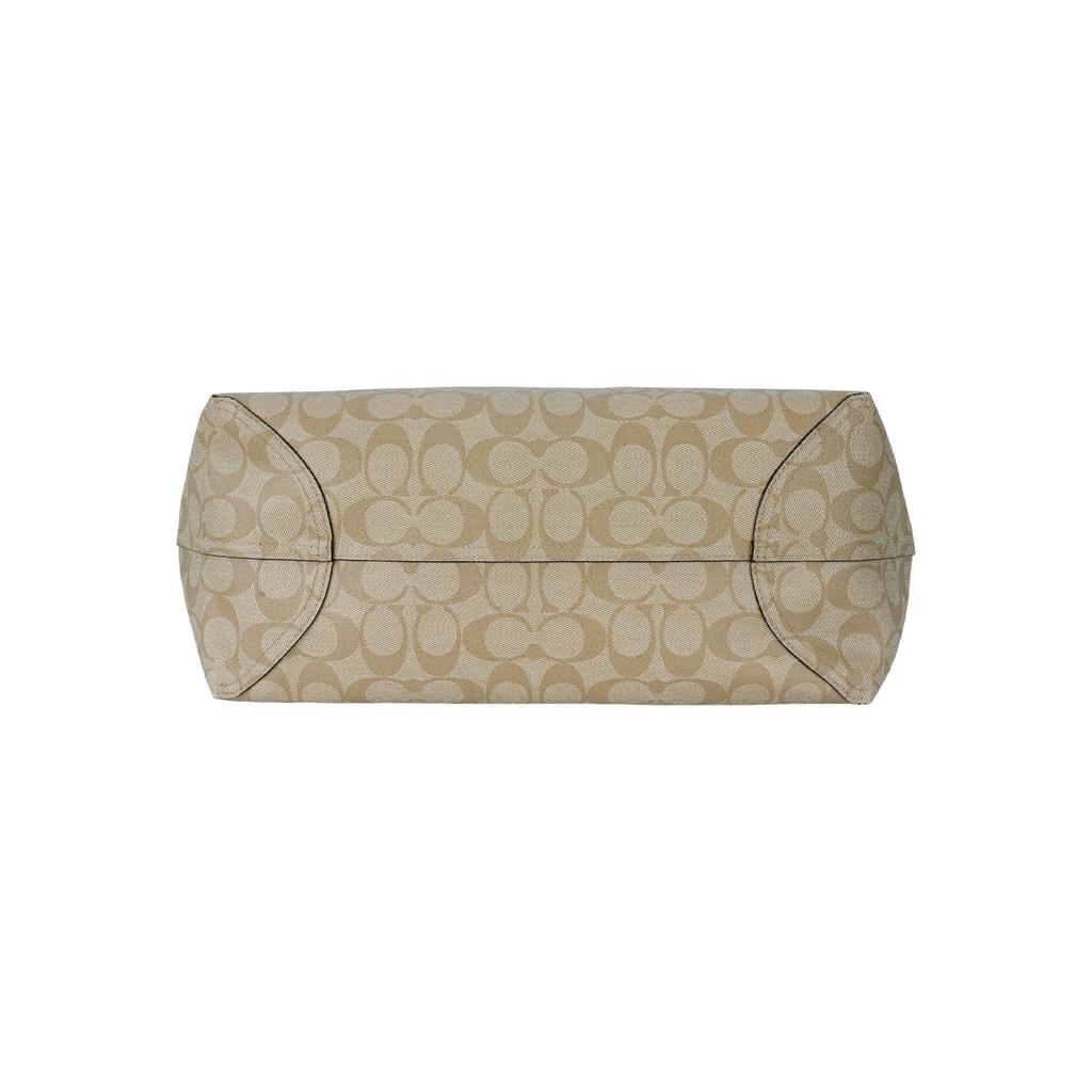 New COACH City Artificial Leather Tote Bag, Shopping Bag, Handbag, Shoulder Bag Women's Khaki C8605-IMTVE