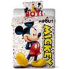 Disney Mickey Duvet Cover - Single 140 X 200 Cm + 1 Pillowcase 63 X 63 Cm - Multicolor