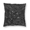halloween witch crow square pillowcase decoration gothic mystery magic  cushion sofa car   kama casal