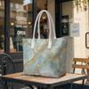 Marble Pattern Tote Bag Light Luxury Fashion Portable Shoulder Bag for Daily Use