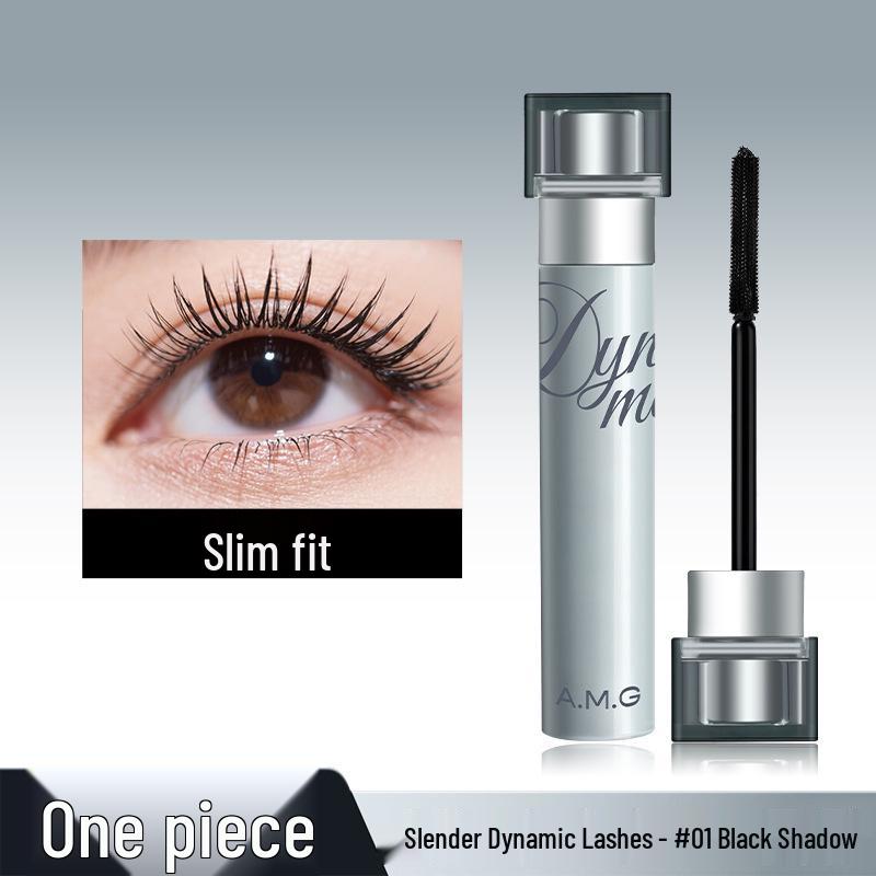 A.M.G Dynamic Thickening Mascara: Natural Curl, Long-Lasting, Waterproof & Smudge-Proof.