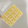 Compartment 36 Grids Nail Art Storage Box Transparent Jewelry Storage Box  for Nail Accessories