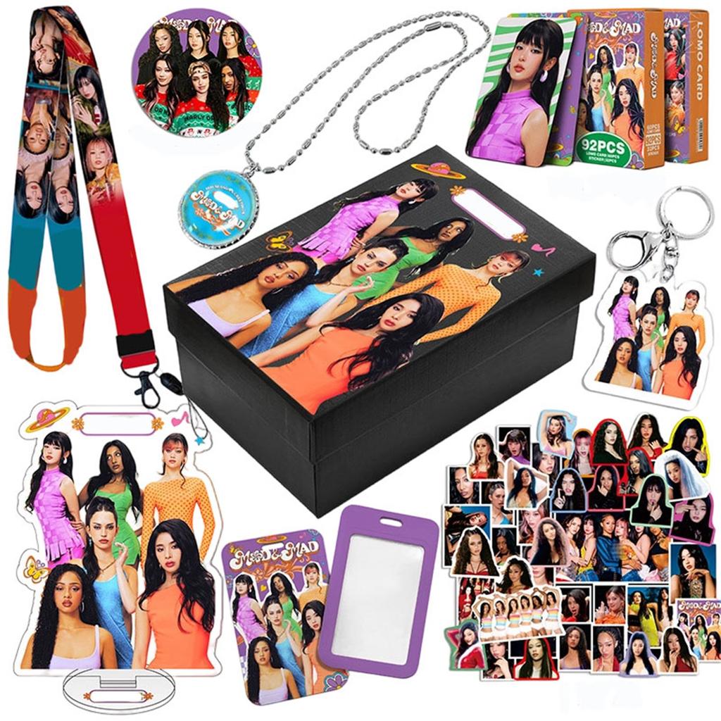 Star Girl Group Peripherals, Stand Sticker Card Lanyard Set, Ideal Gift For Star Chasers