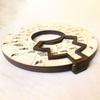 Wooden Guitar Chord Wheel Music Education Tools Round Music Melody Tools Wooden Melody Tool  Guitar