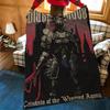 Game B-Blasphemous Throw Flannel Cozy Print Blanket, Portable, Durable Machine Washable Cute Cool