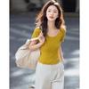 Demana Women's Ice Ripple Yarn Short-Sleeve Cardigan