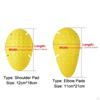 4Pcs Elbow and Shoulder Pads Protective Gear Replacement EVA Easy to Clean Armor Pads, Protection