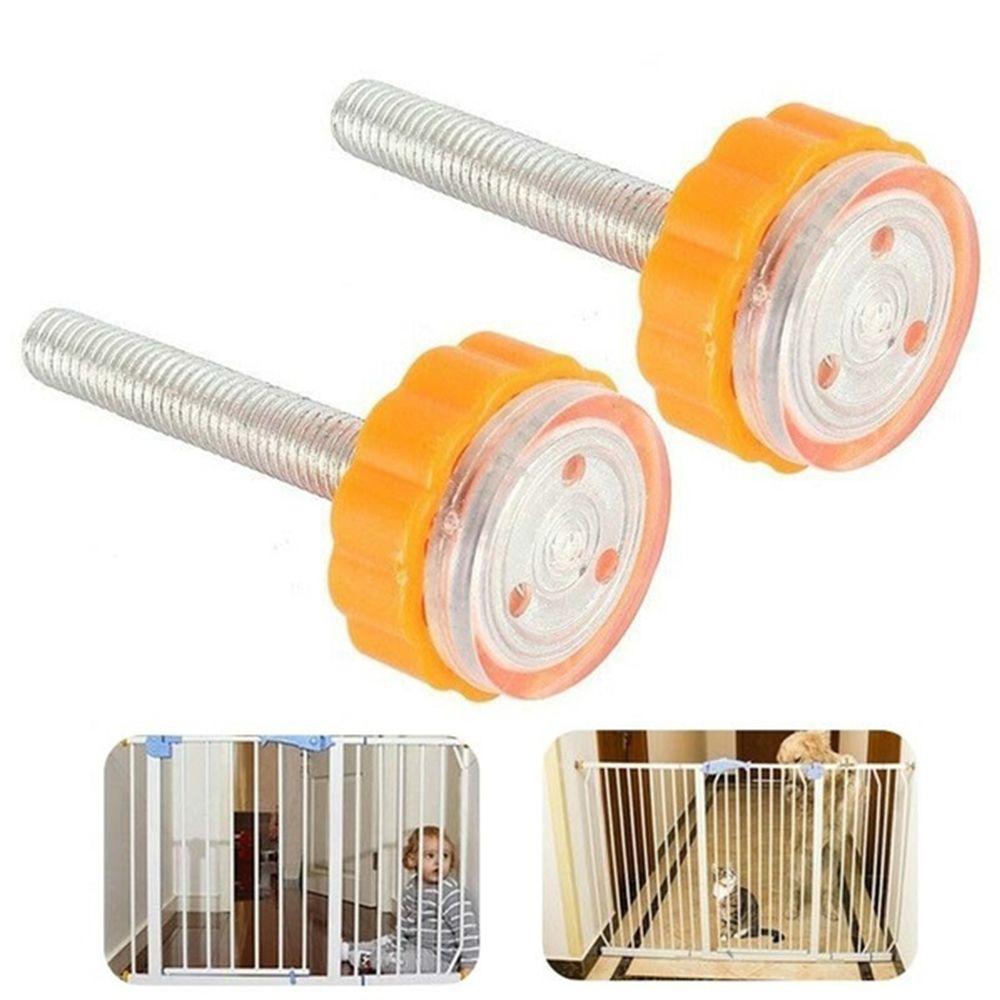 Kit Doorways Pet Safety With Locking Guardrail Baby Safe Screws/Bolts Gate Bolts Bolts Accessories