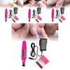 Portable Nail Drill Set With Electric Grinding Pen For Home Manicure And Nail Removal