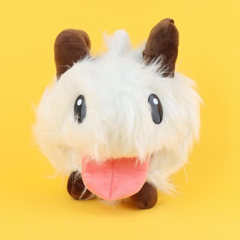 Adorable 25cm Poro Plush Toy Cuddly Stuffed Animal Short Plush For Kids Gift