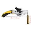 Aluminum Alloy Frame Fuel Measuring Tape Brass Plumb Bob Oil Gauging Tape  Deep Fuel Storage Tanks