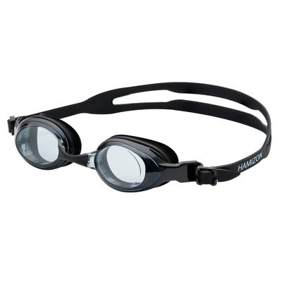 Gafas de Natación HAMIZON con Graduación 3 Puentes de Nariz y Estuche Incluido Lentes, Antivaho, Tallas, Correa, Clip, Tapones para los Oídos, (-1.5)