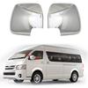 Yifei 2PCS Car Rearview Accessories Chrome Plated Door Mirror Cover Trim For Toyota HIACE Commuter 2008 2012 2014 2015 2016 2017