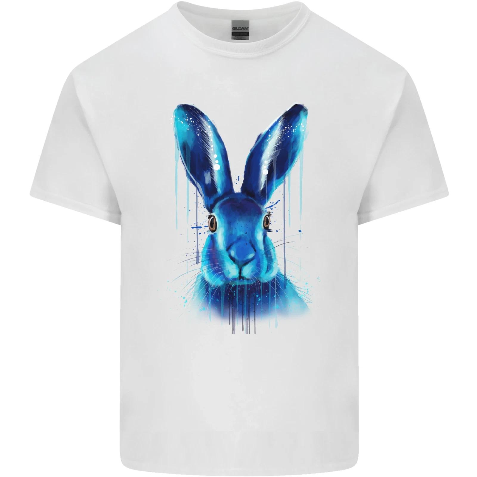 Rabbit Watercolour Kids T-Shirt Childrens XL