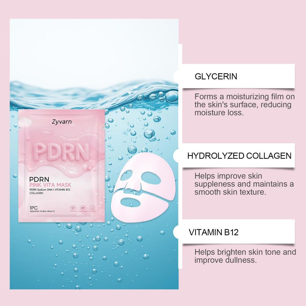Collagen Hydrating Moisturizing Face Mask (Individually Wrapped)