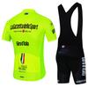 Mens Cycling Jersey Bib Shorts Set Breathable Quick-Dry Performance Wear Road Bike Riding