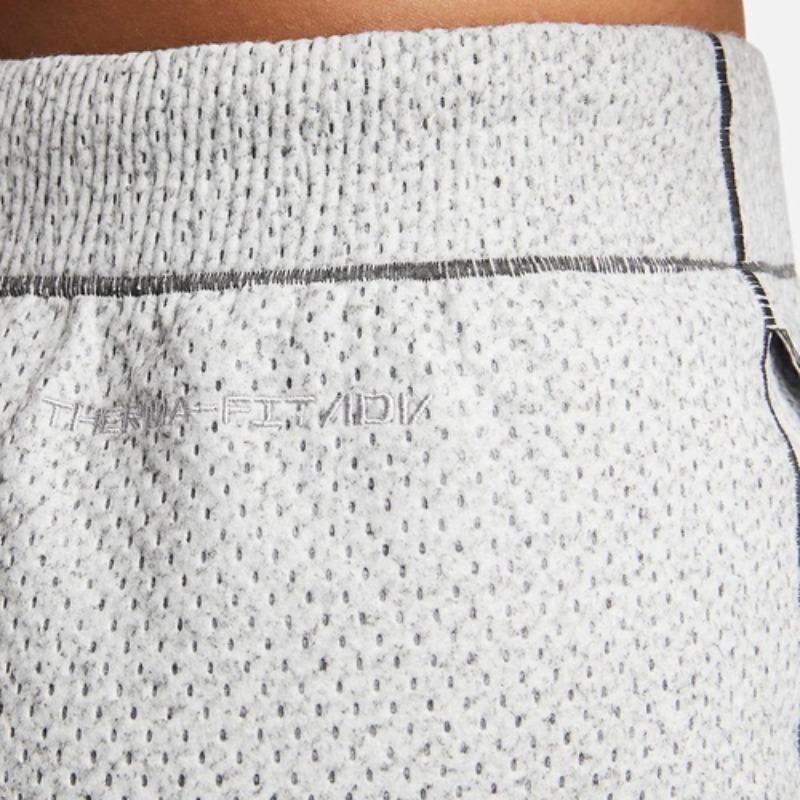 Nike Calça de Moletom Tricotada Feminina Cinza Fumaça Claro DQ6682-084