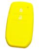 [IKT] Silicone Cover for Toyota Car Smart Key 2 Buttons Yellow / New Prius