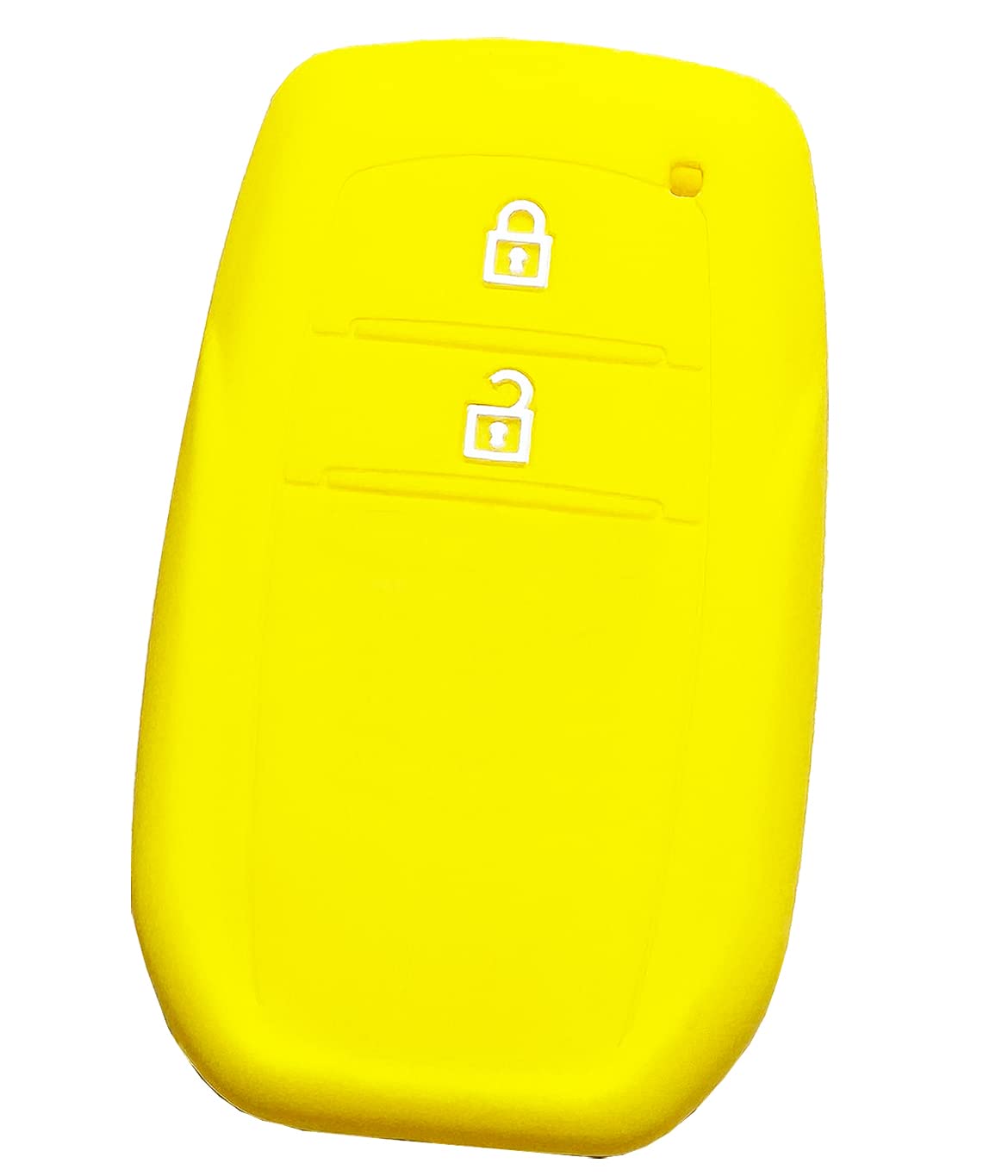 

[ИКТ] Силиконовый чехол для смарт-ключа автомобиля Toyota 2 кнопки Желтый / Новый Prius жёлтый