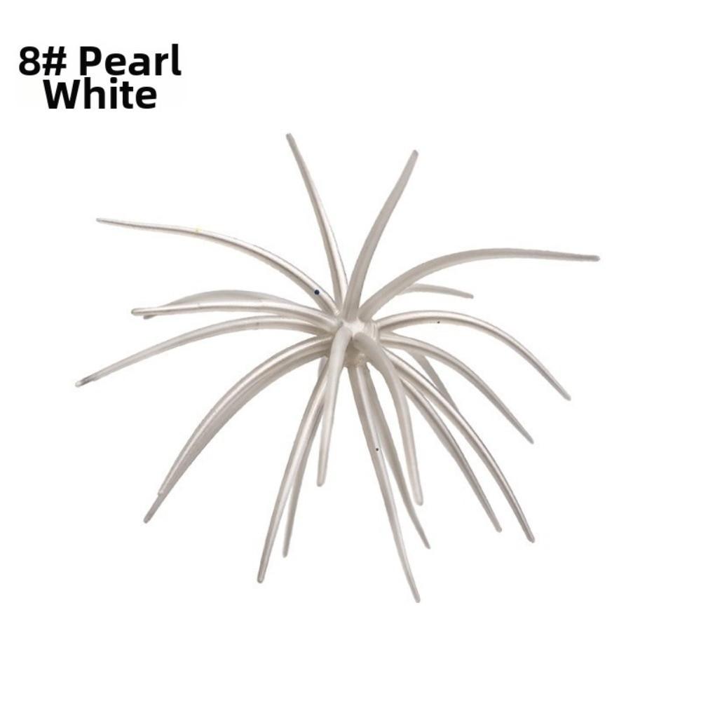 10pcs 11cm/8.7g Size Sea Urchin Lures Superior Tear Resistance 3D Lure For Sea Bass Fishing