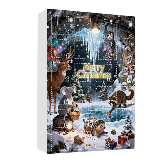 

Forest Animal Advent Calendar 2025 24 Days Cute Animal Holiday Decor Countdown to Christmas C