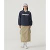 Covernat Early Autumn Solid Color Large Pocket Tie Comfortable Simple Casual Long Skirt Women skirts Light-Khaki CO2502SR75LK