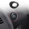 For Nissan 370Z Z34 2009-2020 Real Carbon Fiber Car center console panel cover sticker car decoration modification accessories