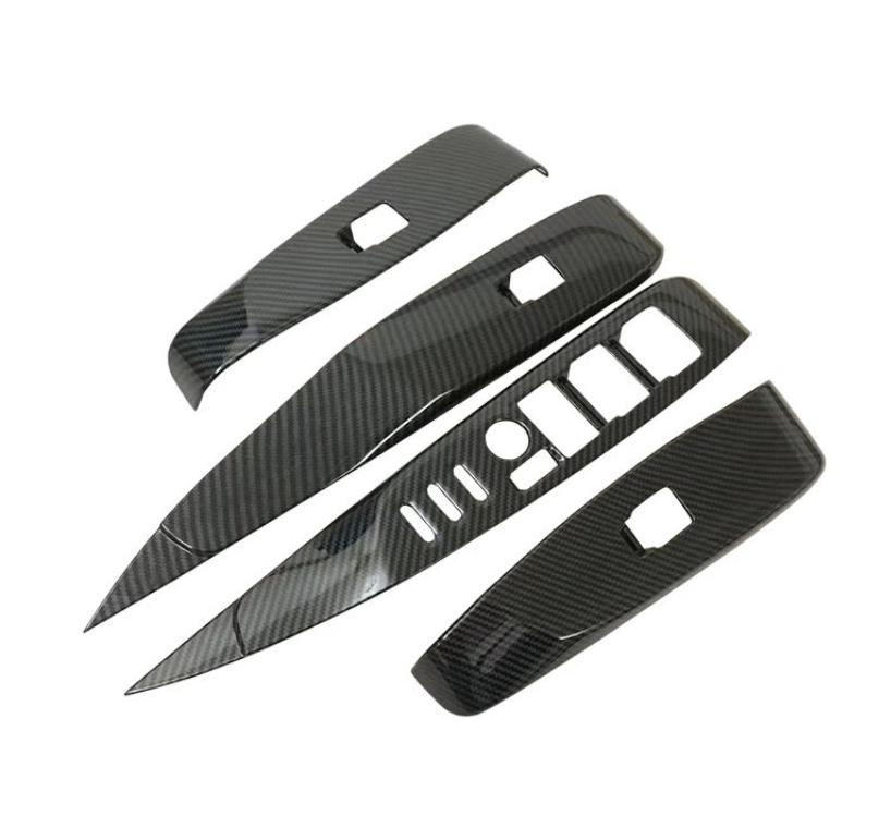 High Quality Carbon Fiber Auto Car Interior Panel Cover Protector Accessories Interior Kits for Toyota for Camry 2018-2023