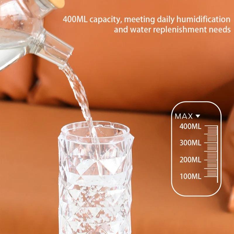 1000ML USB Air Humidifier Aroma Diffuser Essential Oil Mist Maker with RGB Light Air Purifier for Car Home Bedroom Office
