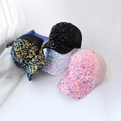 Sun Hat Chic Adjustable Bucket Thin Casual Hat Gradient Bright Color Baseball Hat Baseball Hat Fashion Accessories