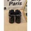 Small Leather Shoes Female Mary Jane  Trend Sweet and Cool Single Shoes Platform Elements Bright Spring Black Mix and Match