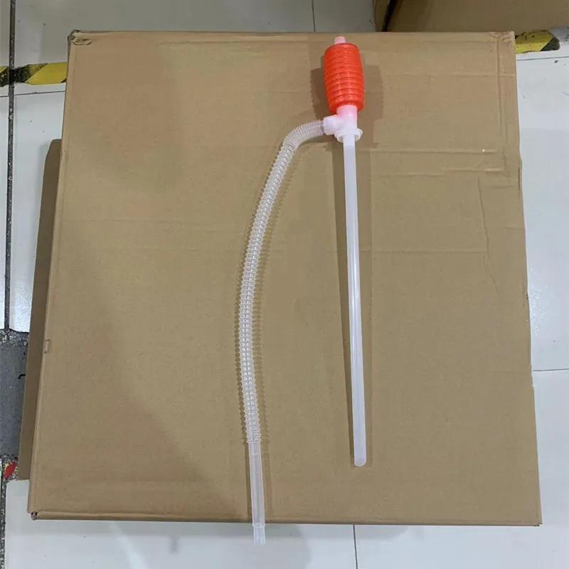 1 st Biltyg Bränsleolja Bensin Diesel Överföringssugare Handpump Universellt Bilverktyg Manuell Sifon Sug Vattenvätskepump