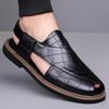 Men’s Sandals Mary Jane Dancing Shoes Dress Wingtip Wedding Stylish Formal Leather Prom Blazers Shoes Over Sized