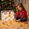 Collectibles for Duck Lovers Advent Calendar 2026, 24 Day Christmas Countdown with Novelty Miniature Toys Pcs Bath Toys, Holiday Gifts Kids