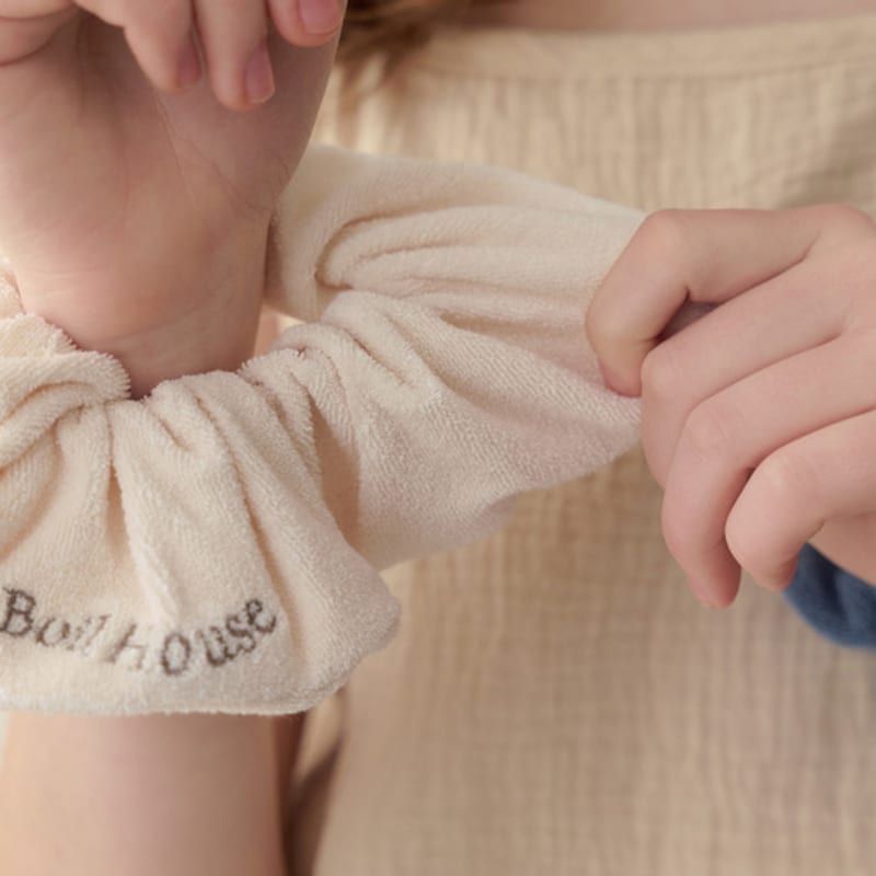 Boil House Wavy Terry Scrunchie