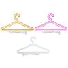 Space Saving Multicolor Neons Sign Clothes Hanger LED Light Clothing Clothes Organizer For Small Spaces