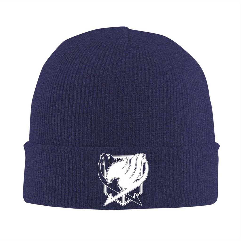 Fairy Tail Attack On Titan Hats Autumn Winter Skullies Beanies Warm  Caps FeUnisex Unisex Acrylic Bonnet
