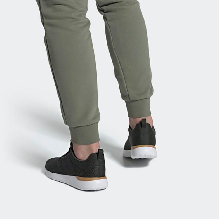 Adidas Neo Lite Racer Cln Pohodlné Sportovní Odpružení Nízké Lifestylové Boty Pánské tenisky Černá Bílá Zlatá FW1335