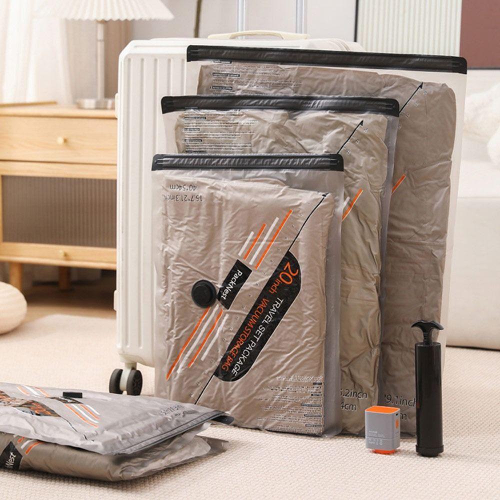 No Pump Seal Compression Bag Large Capacity Clothing Seal Bag  Travel Accessories