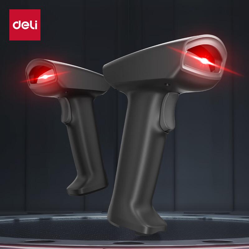 Deli 1D Wireless Barcode Scanner AA131W