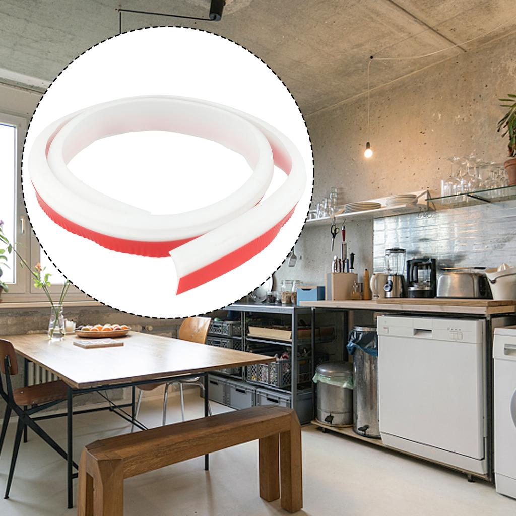 Koupelnová Kuchyňská Vodní Bariéra Silikonová 15mm Bariéra Ohybatelná